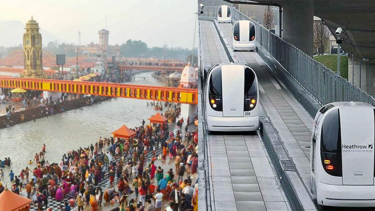 Indias first pod car transport system Haridwar