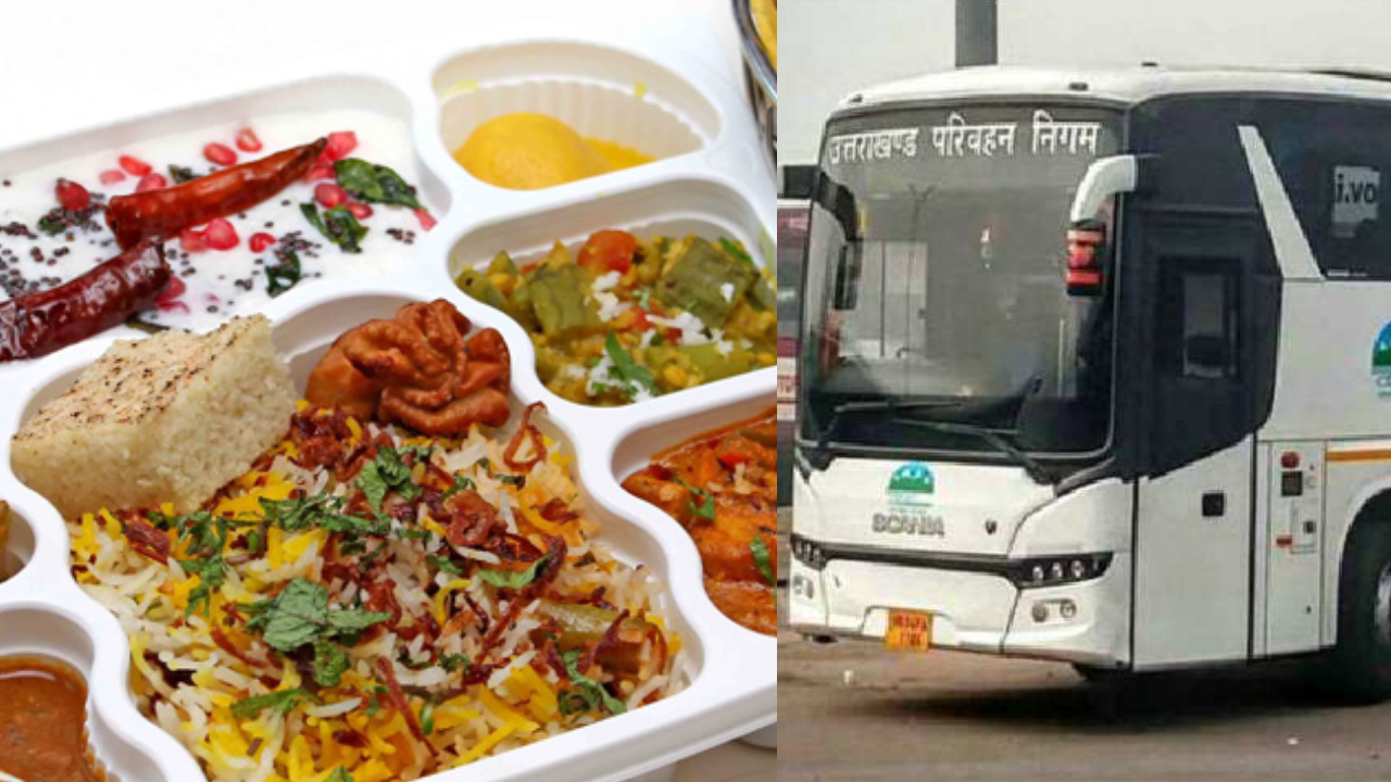 Order Food in Bus Uttarakhand roadways