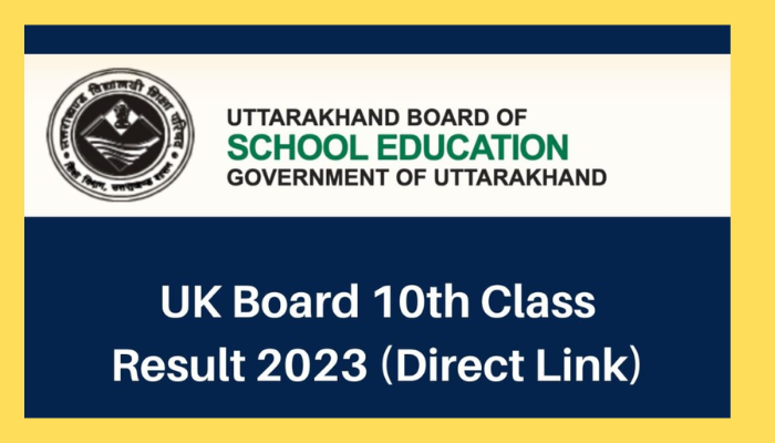 Uttrakhand Board Result 2023 Direct Link