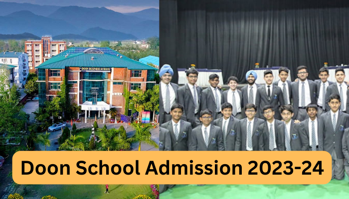 Doon School Admission 2023-24