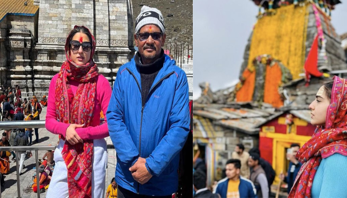 Sara Ali Khan Kedarnath Trip: अभिनेत्री सारा अली खान पहुंची केदारनाथ धाम , 3.5 किमी पैदल यात्रा कर किये तृतीय केदार तुंगनाथ के दर्शन , देखिये तस्वीरें