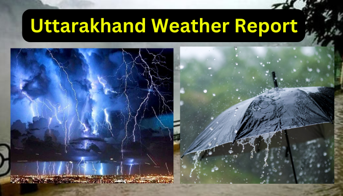 Uttarakhand Weather Report: उत्तराखंड मौसम विभाग ने चारों धाम समेत पूरे उत्तराखंड के इन जिलों के लिए जारी किया अलर्ट, मिली है बारिश और चमक की संभावना